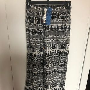 Large wide leg pants